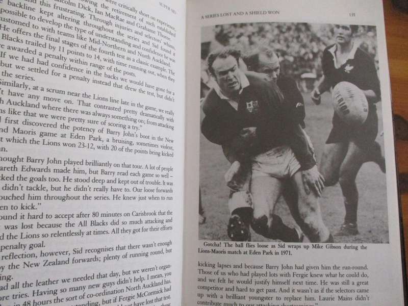 SUPER SID  the story of a great All Black  by Bob hewitt