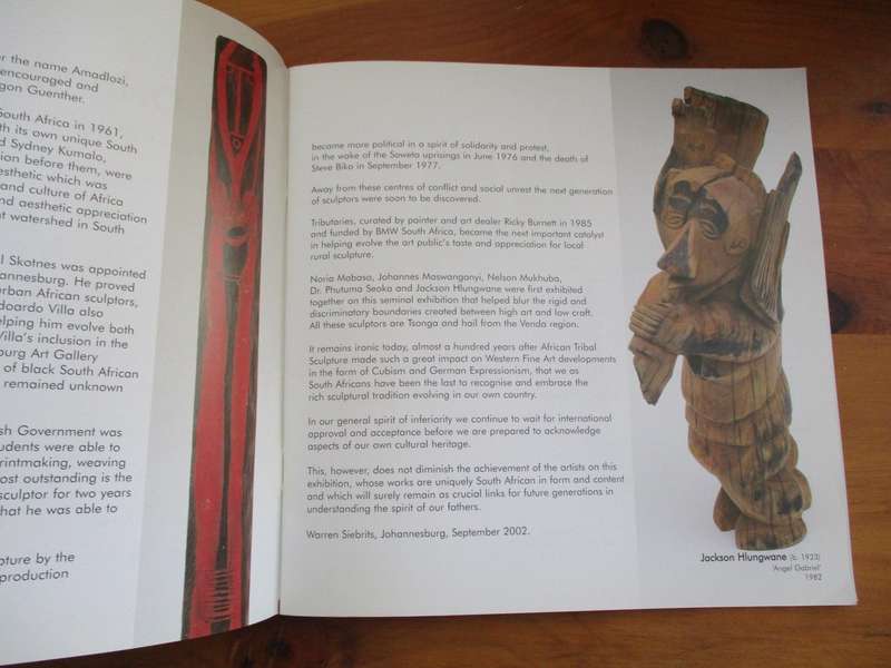 Origens of Form - Sculpture and Artefacts from Southern Africa. No 220/500
