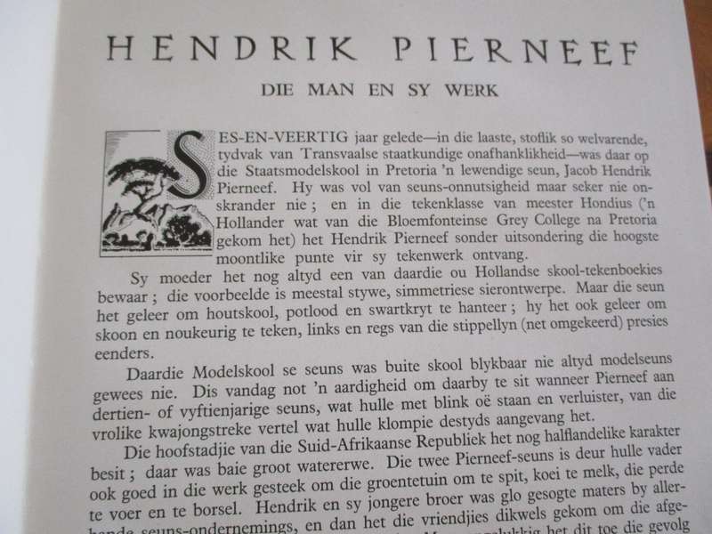 HENDRIK PIERNEEF. Die Man en sy Werk. 'n Waardering deur JFW Grosskopf