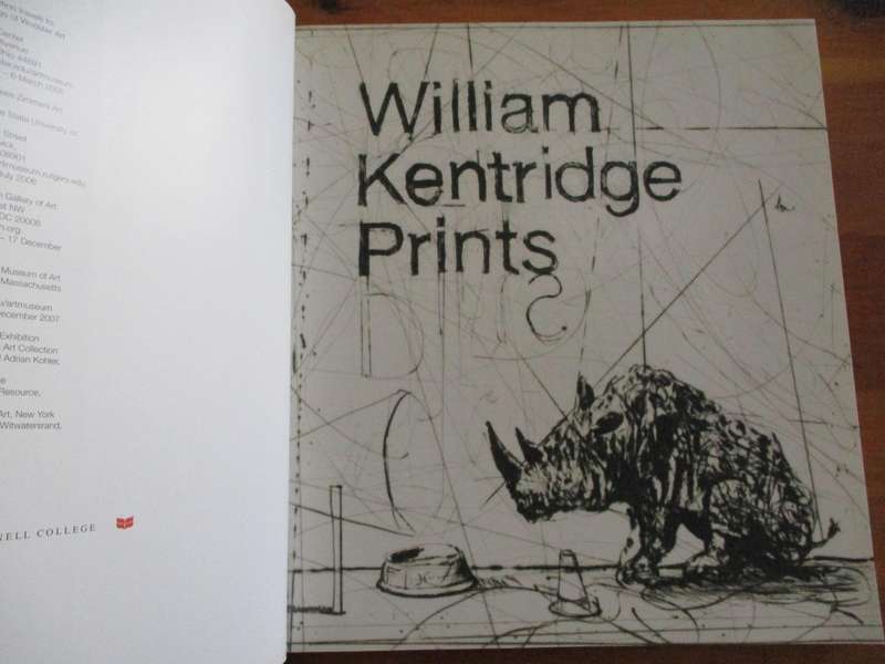 WILLIAM KENTRIDGE PRINTS