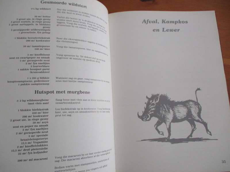 Wildsvleisgeregte & Kampvuurdisse