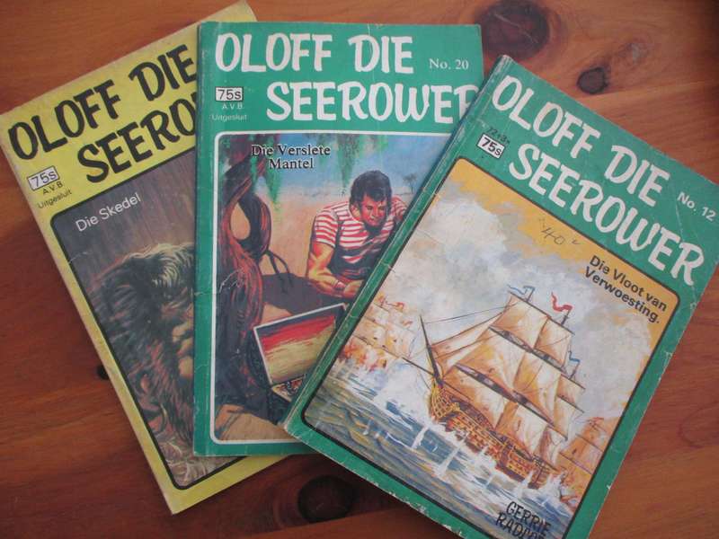3 OLOFF DIE SEEROWER boekies. Gerrie Radlof
