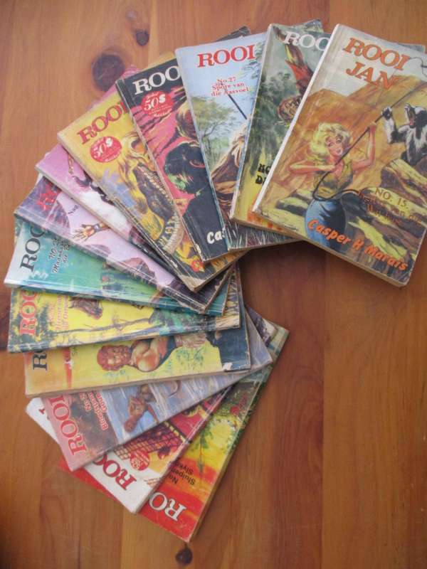 13 ROOI JAN boekies
