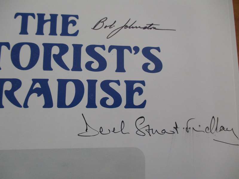 The Motorist's Paradise - Illustrated history of early motoring in and around Cape Town. SIGNED COPY