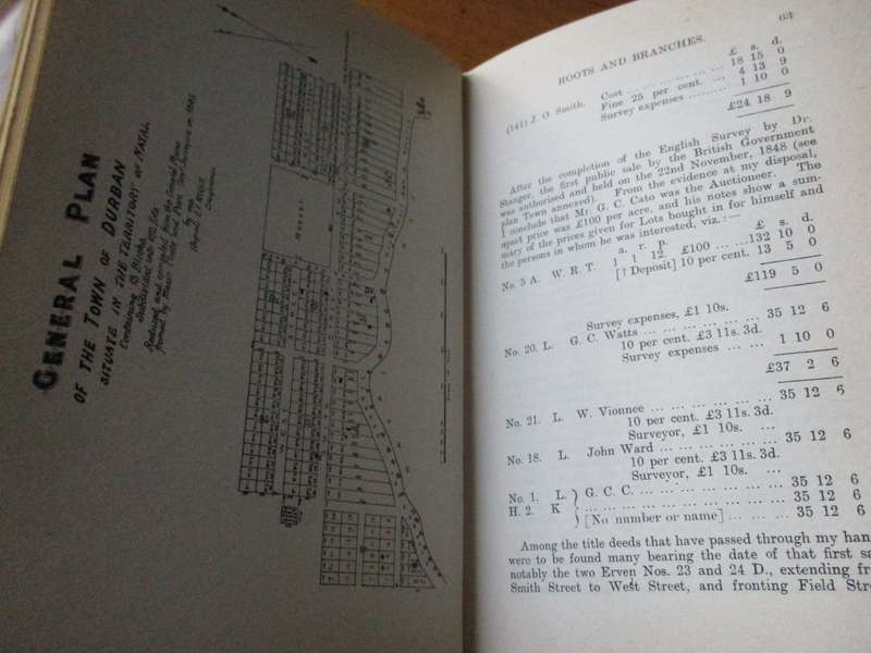 History of old Durban Reminiscence of an Emigrant of 1850 by George Russell