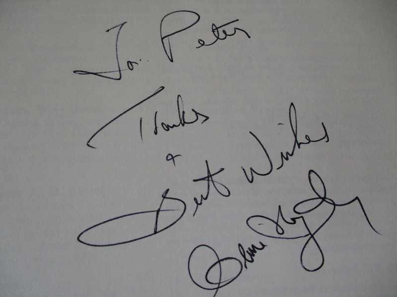 SIGNED.  Clive Lloyd LIVING FOR CRICKET  Foreword by Wes Hall