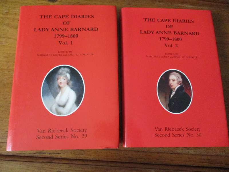 THE CAPE DIARIES OF LADY ANNE BARNARD 1799-1800. Two Volume Set
