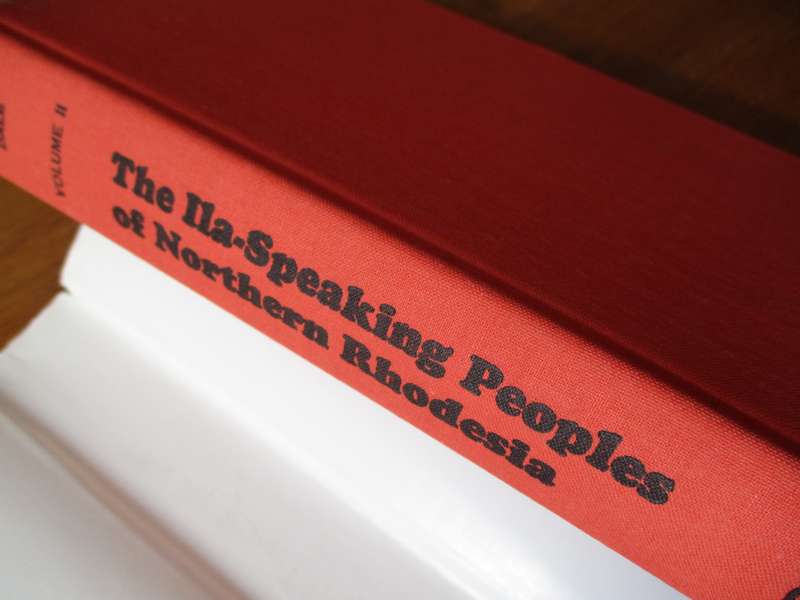 The Ila-Speaking People of Northern Rhodesia, Volume II