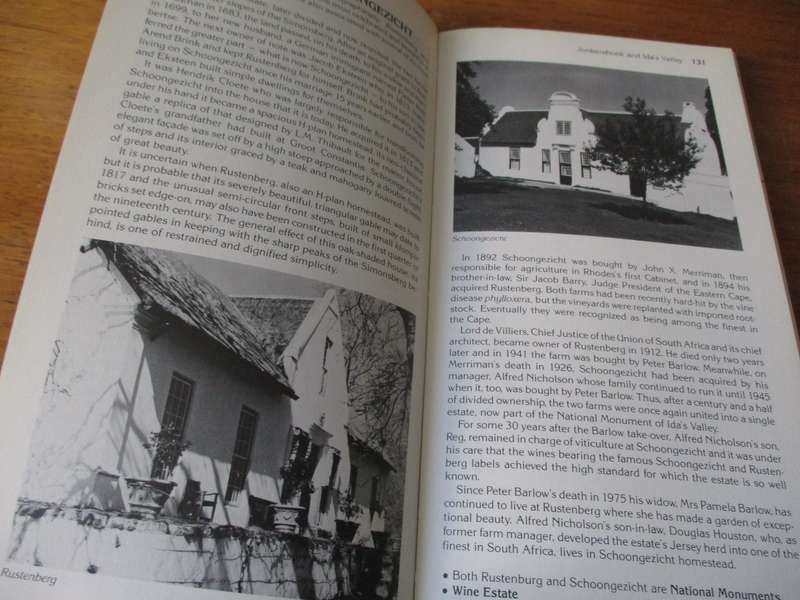 A Consice guide to Cape Dutch Houses  Phillida Brooke Simons