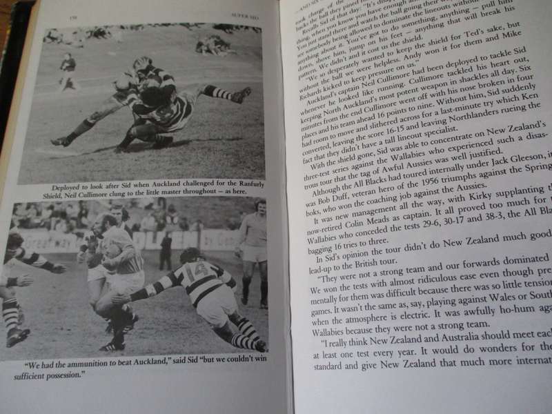 SUPER SID  the story of a great All Black  by Bob Howitt