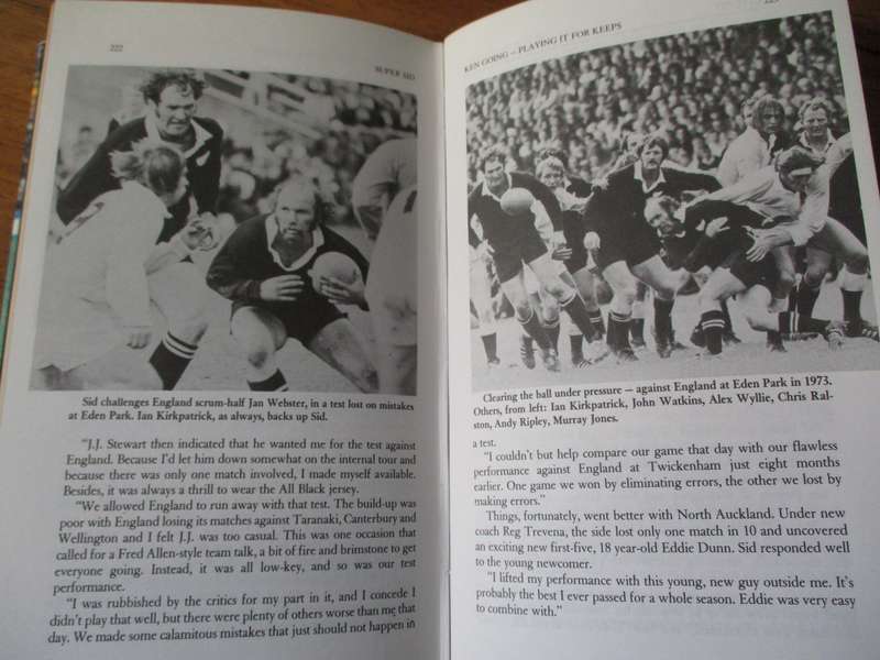 SUPER SID  the story of a great All Black  by Bob Howitt