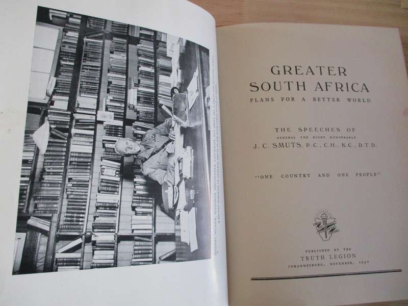 Greater South Africa  The speeches of General the right Honourable J.C. Smuts