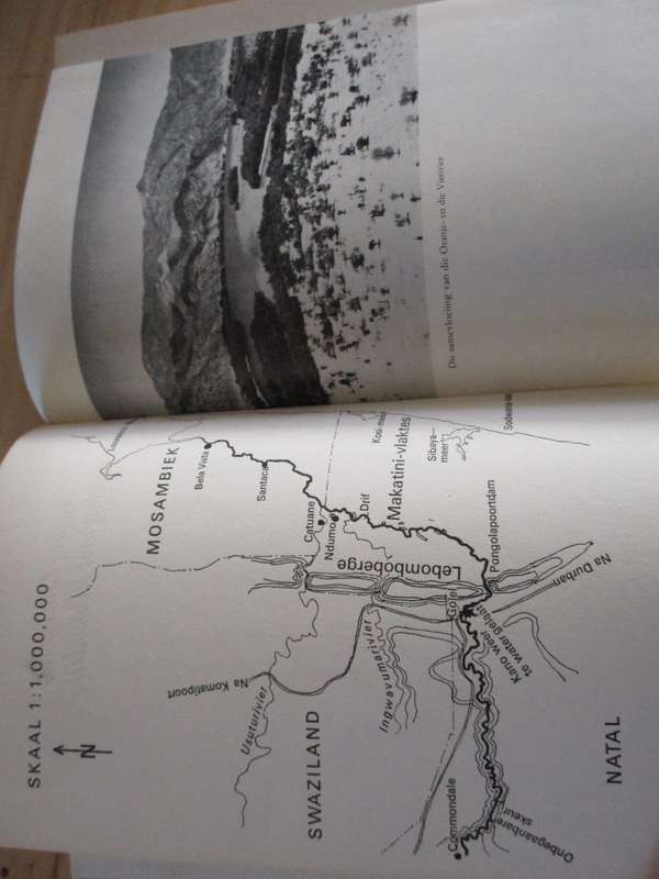 Willem van der Riet  Sroomaf in my Kano Avonrure op 5 groot riviere in Suider-Afrika