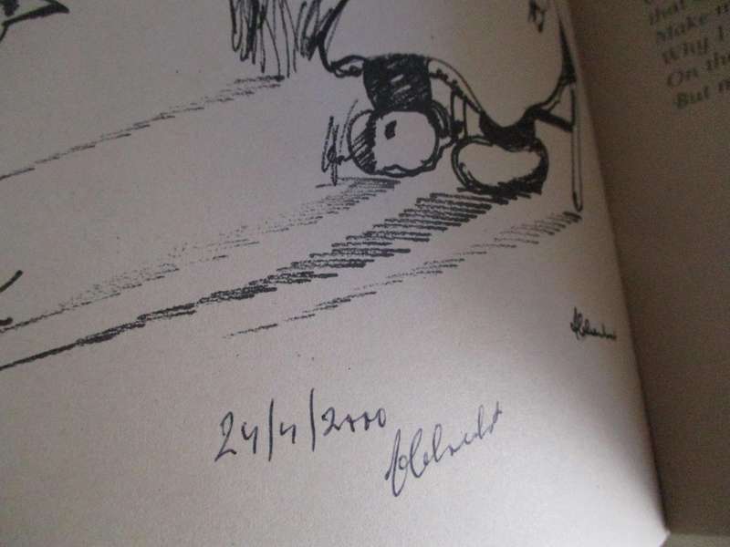 SIGNED FRANS CLAERHOUT. Leunstoel Gedagtes / Armchair Thoughts