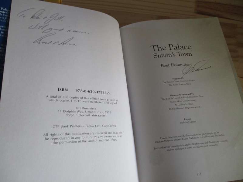 The Palace - Simon's Town. SIGNED Boet Dommisse