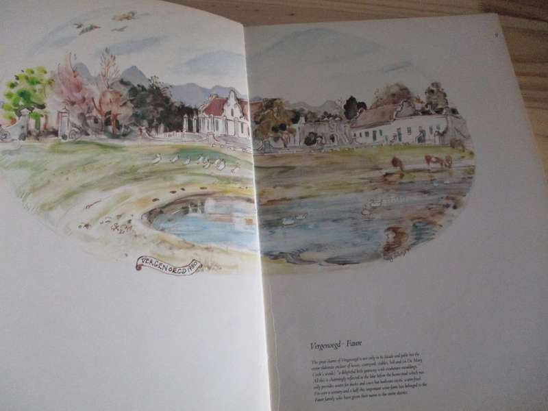 Wine Farms of the western Cape - SIGNED No 621/1500 - Joy Collier