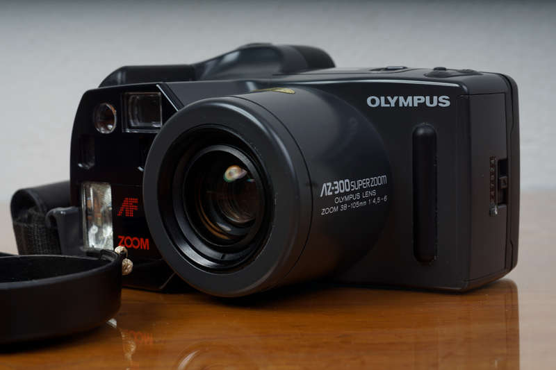 Olympus AZ-300 Superzoom 35mm film camera
