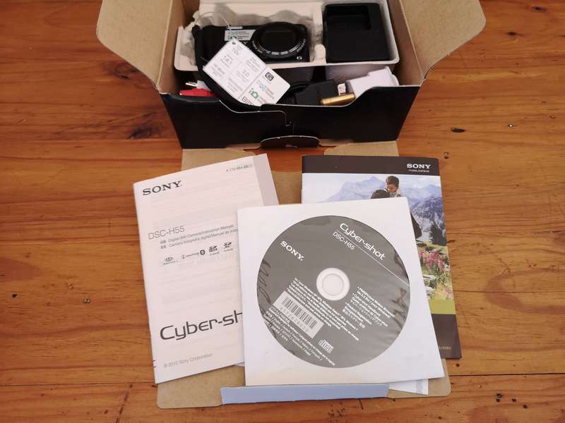 New old stock Sony Cyber-shot DSC-H55 digital compact camera