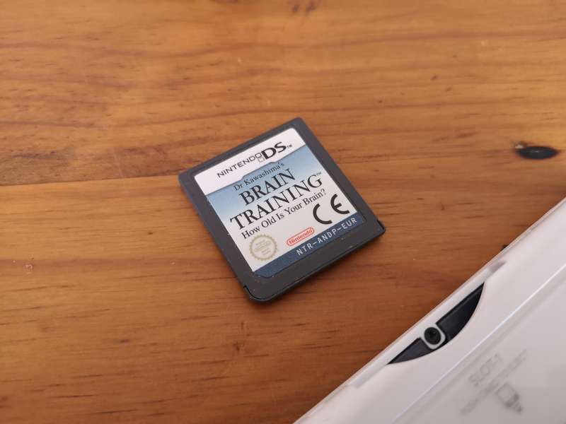 Nintendo DS lite handheld console