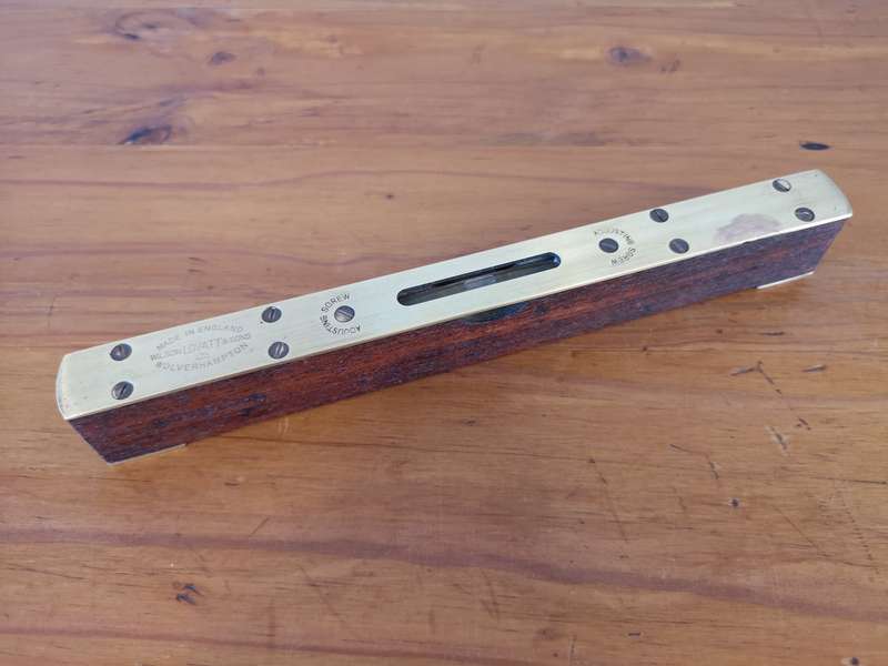 Vintage Wilson Lovatt & sons adjustable spirit level