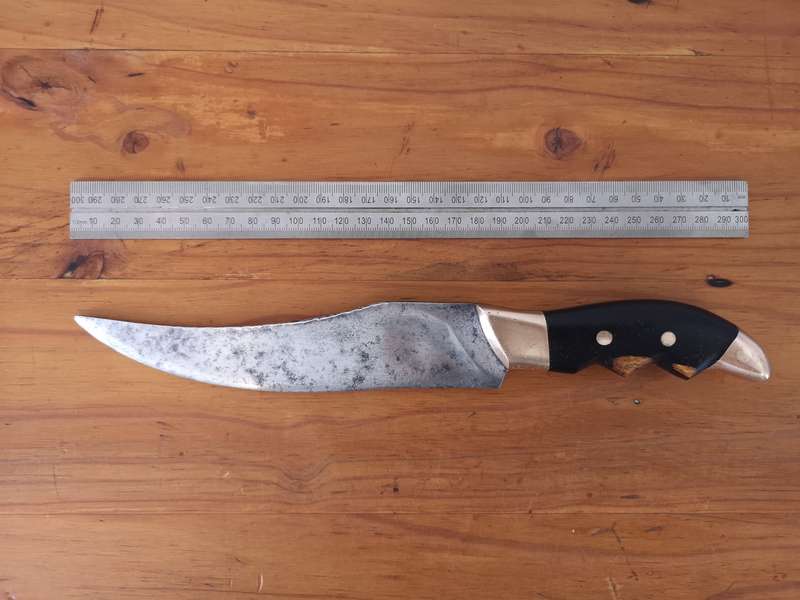 Rare John G. Weeks signature series knife