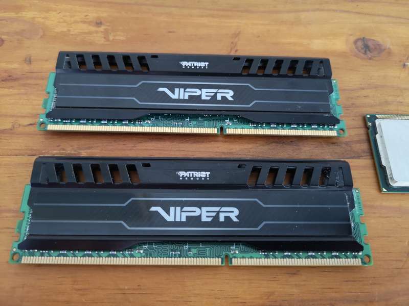 Used PC components **DDR3 ram, i7 2600**