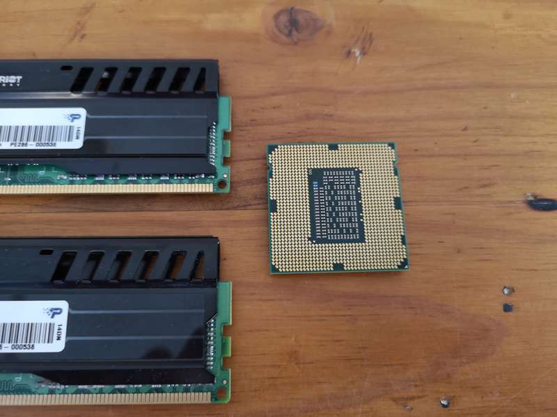 Used PC components **DDR3 ram, i7 2600**