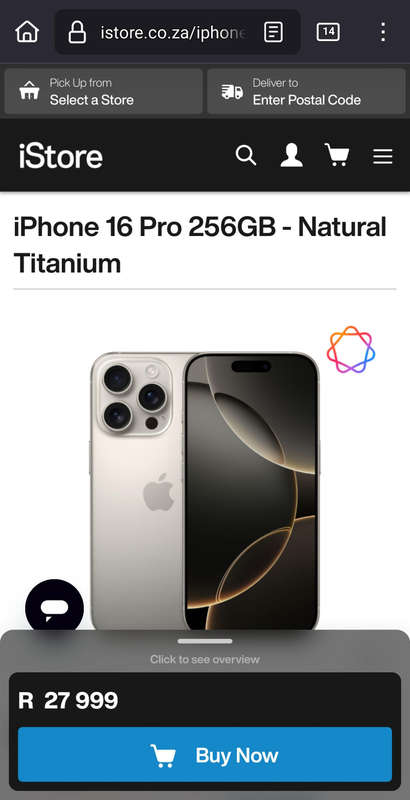 Iphone 16 Pro 256gb Natural Titanium