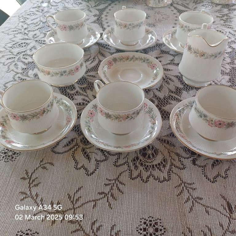 PARAGON BELINDA tea set mint!