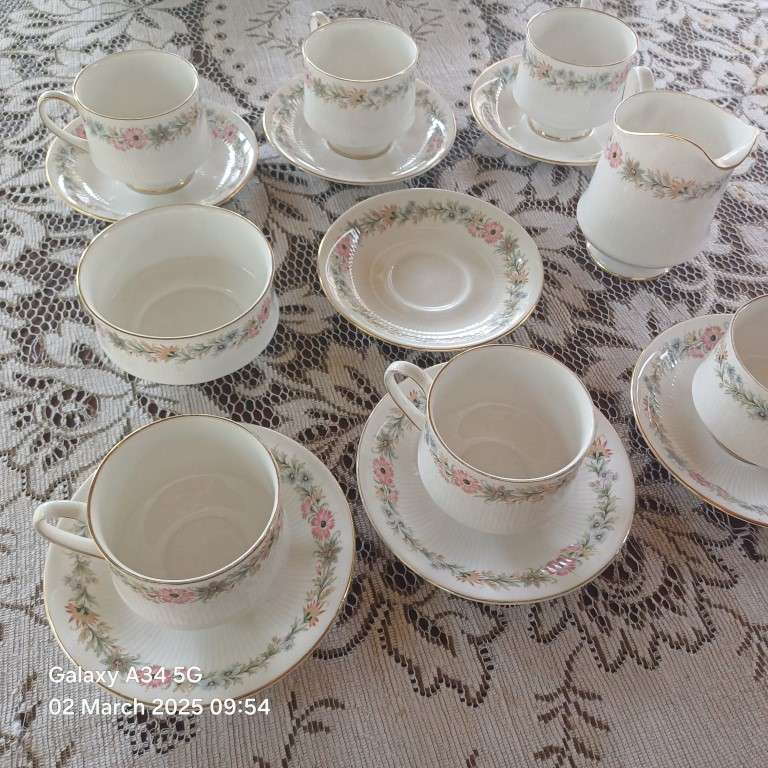 PARAGON BELINDA tea set mint!