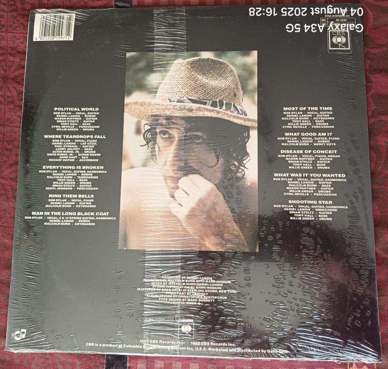 2X BOB DYLAN VINYL LP'S OH MERCY (SEALED) & GREATEST HITS