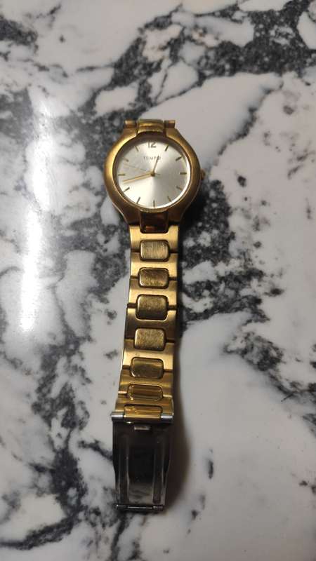 TEMPO GOLD PLATED WATCHES