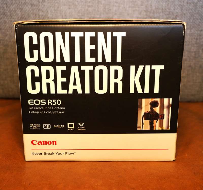 Canon R50 Content Creators Kit (Brand New)