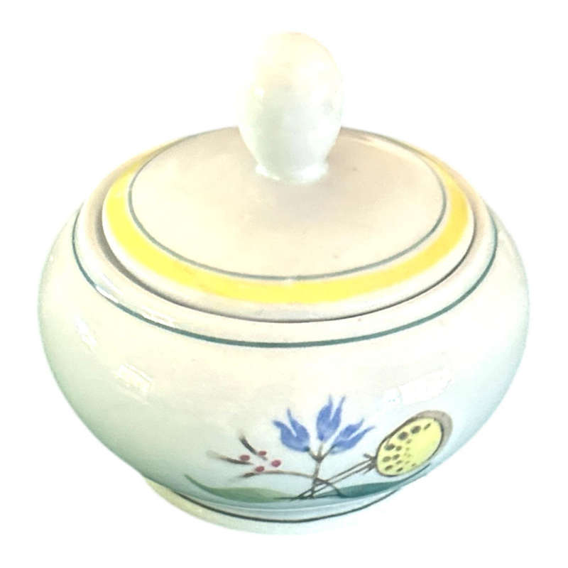 Arabia windflower sugar bowl