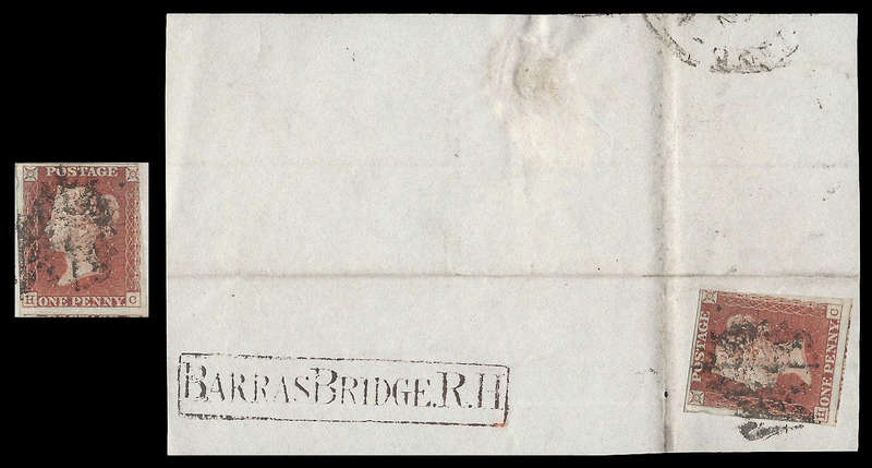 Great Britain. 1841 Penny Red. Cat.value R800-00.