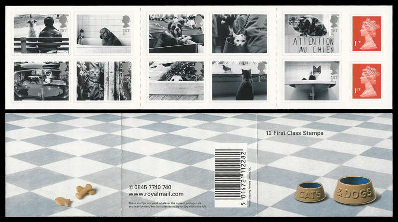 Great Britain. Cats and Dogs booklet. Cat.value R600-00.