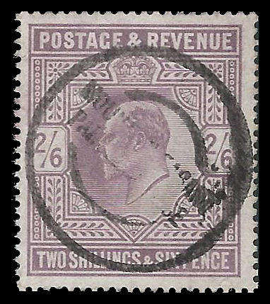 Great Britain.  King Edward VII 2/6-.  Cat.value as cheapest R3 600-00.