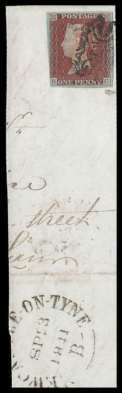 Great Britain. 1841 Penny Red. Cat.value R800-00.