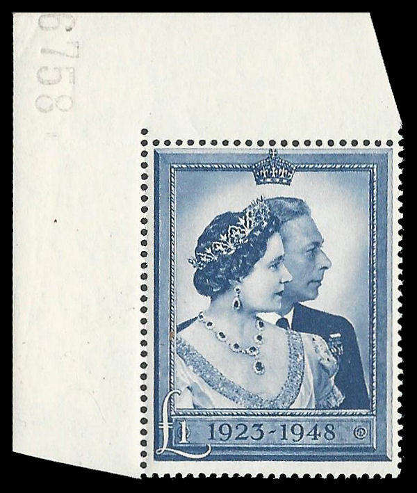 Great Britain. Royal Silver Wedding.  Cat.value R950-00.  UM.