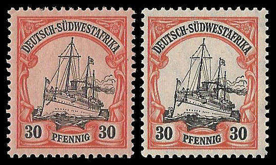 German South West Africa. No Watermark.  Cat.value R3 500-00.  MM.