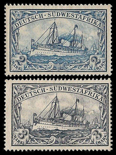 German South West Africa. No Watermark.  Cat.value R1 750-00.  MM.