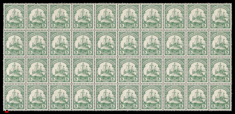 German South West Africa.  SACC 27.  UM.  Cat.value R2 600-00.