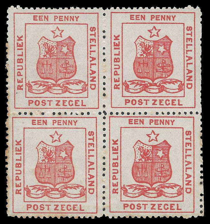 Stellaland. Forgery as per scan. Cat.value as genuine R30 000-00.