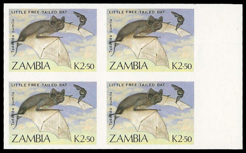Zambia. Imperforated Block. UM.
