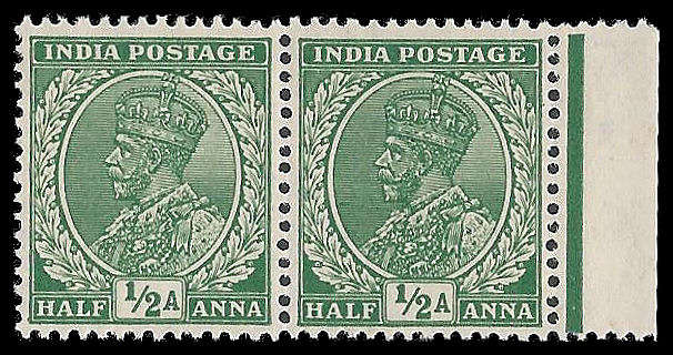 India.  King George V.  UM. Cat.value R550-00.