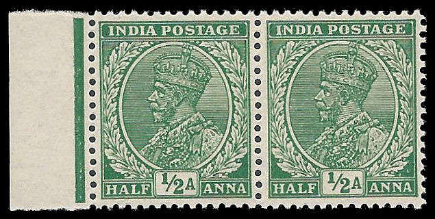 India.  King George V.  UM. Cat.value R550-00.