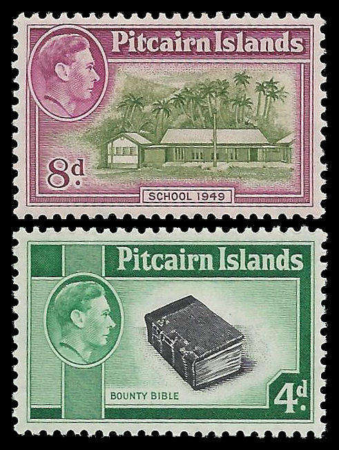 Pitcairn Islands. Complete set of 10. Cat.value R1 800-00.  UM.
