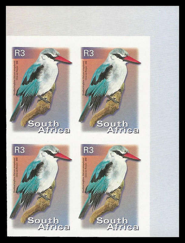 Republic of South Africa. 7th Definitive Imperforated Block of 4. UM.
