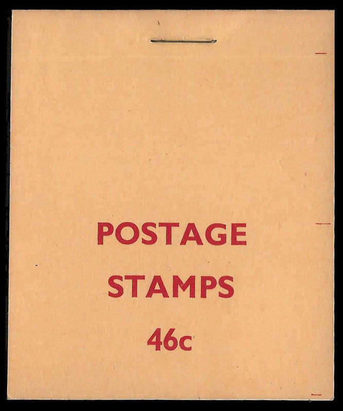 Rhodesia. Booklet 11  Type A. Printers Guide Marks.