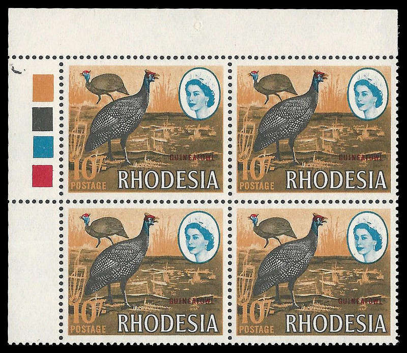 Rhodesia.  Mardon Printing.  Cat.value R1 600-00.  UM.